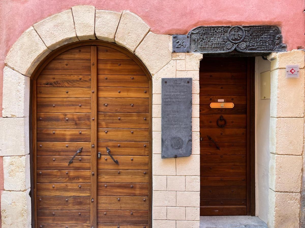 Suite "Chalet" Dans Maison De Village La Brigue Kültér fotó